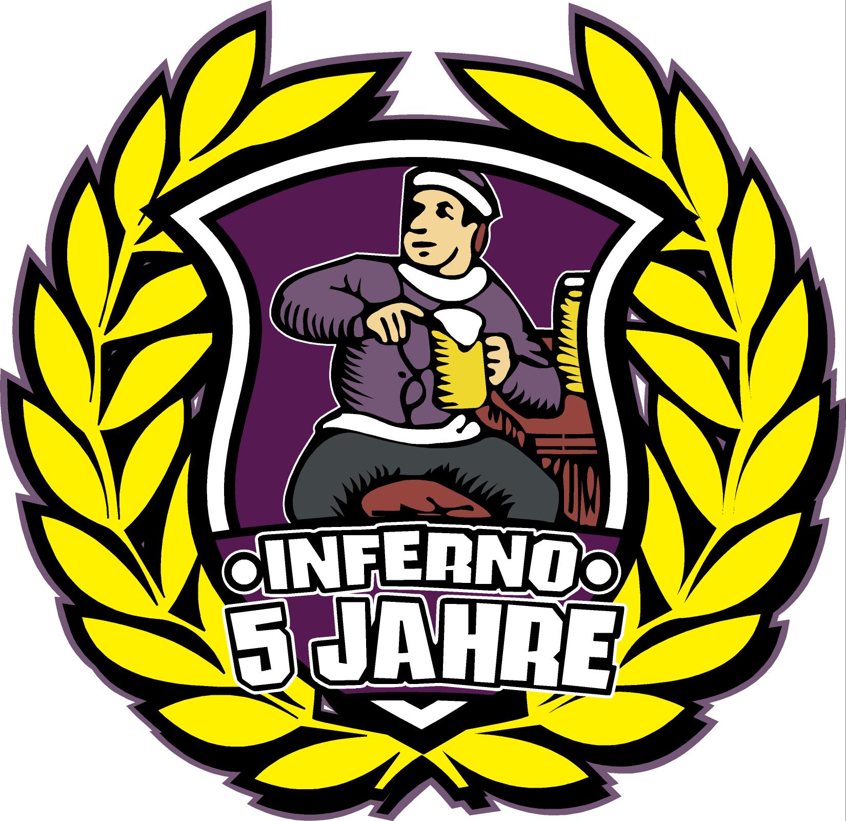 Bild: INFERNO Osnabrück 5-Jahres-Logo